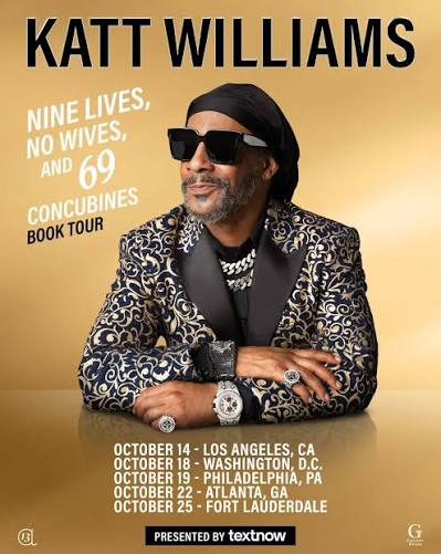 Katt Williams 2026 concert poster